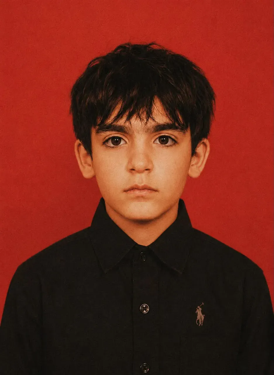 Abdullah Portrait as a kid