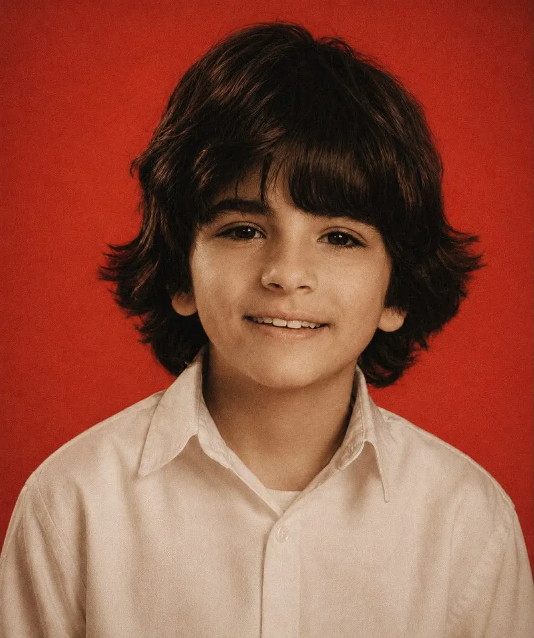 Faisal portrait as a kid